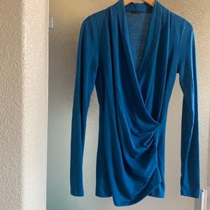 Ann Taylor Wrap Top (2 for $30)